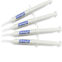 Sistema de clareamento de dentes em casa Grin365 com luzes de acelerador LED - Conveniência 2 pessoa Kit
