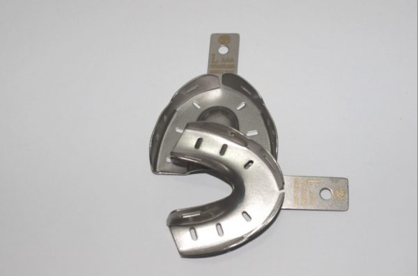 Superior Dentistry Metal Impression Mouth Tray Edentulous Set Solid Equipments SK-TR01