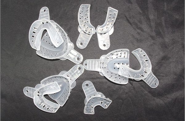 Autoclavable Impression Plastic Tray Denture Lab Instruments Repeated Use Pack of 9 SK-TR09