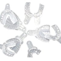 Автоклавируемый оттиск Пластиковый лоток для зубных протезов Лабораторные инструменты для многократного использования 9 SK-TR09