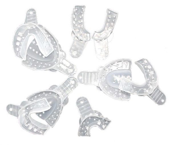 Autoclavable Impression Plastic Tray Denture Lab Instruments Repeated Use Pack of 9 SK-TR09