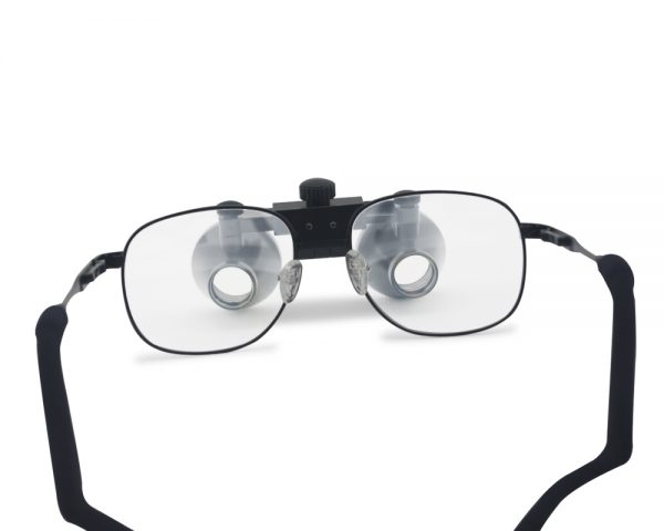 2.5x Vergrößerung Spark Professionelle Zahnlups mit schwarzem BP Sportsrahmen | Einstellbarer Pupillenentfernungsmodell #CM250