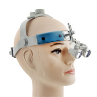3.0x Magnification Professional Loupes with Comfortable Headband for Dental, Surgical, Jeweler, or Hobby | Adjustable Pupil Distance Model #CH300HB