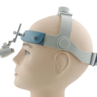 3.5x Lupas profesionales de aumento con diadema cómoda Distancia de trabajo de 360-460 mm para odontología, Quirúrgico, Joyero, o Hobby | Distancia de pupila ajustable Modelo # CH350HBR