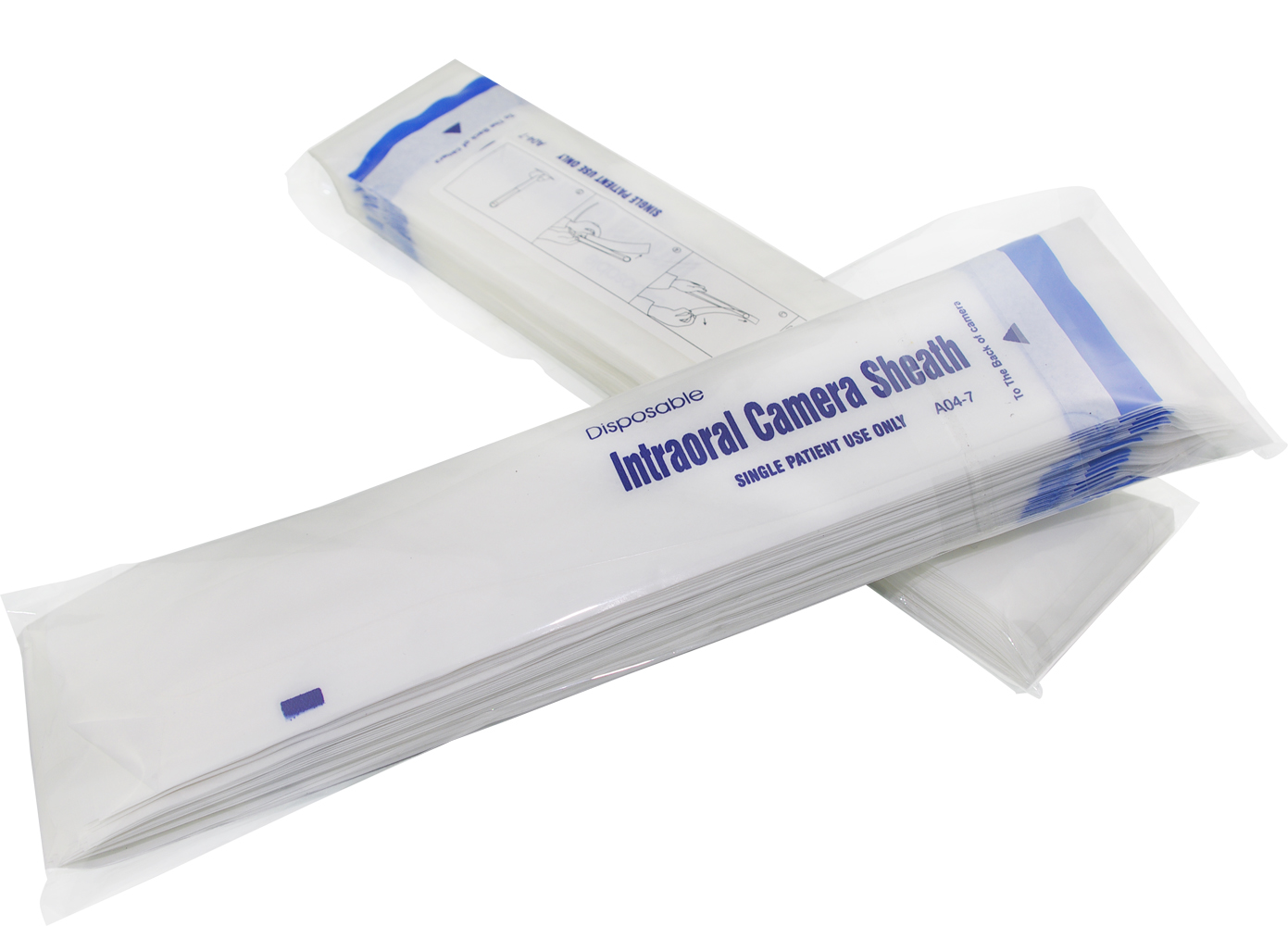 thumbnail image 2 of Eustoma A04-6A Disposable Intraoral Camera Sheaths (500-Pack) For Dental Endoscopes 2 of 6