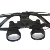 Dentista chirurgica Telaio Medical binoculari metallo 3.0 Approvato X Magnifier CE