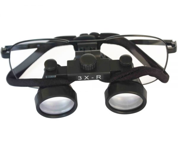 Dentist Surgical Medical Binocular Loupes Metal Frame 3.0 X Magnifier CE Approved