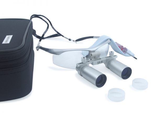 5.0x歯科用BPスポーツフレームを備えた拡大プロフェッショナルループ, 手術, 宝石商, または趣味 | 瞳孔間距離調整可能モデル #DH5