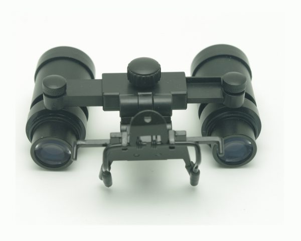 4.0x 치과 용 프레임에 대한 디자인 클립이있는 X 배율 전문 Loupes, 수술, 보석 세공인, 또는 취미 | 조정 가능한 동공 거리 모델 #CM400CO