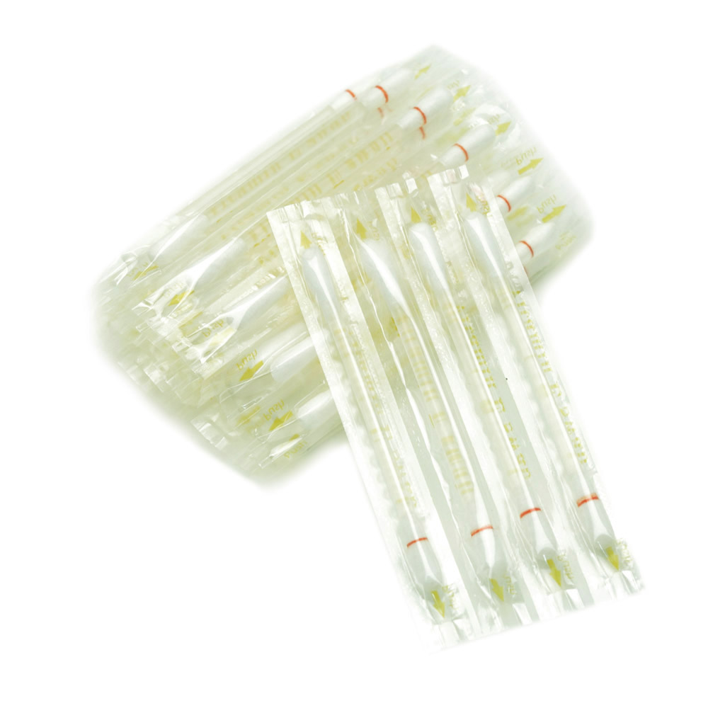 100X Teeth Whitening vitamina Proteção E Cotonetes Lips Gum Hidratante e Cotonete Protetor Labial