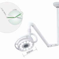 Cirurgia de iluminação Medical lâmpada cirúrgica de montagem no tecto LED Exame Luzes SK-202D-3C