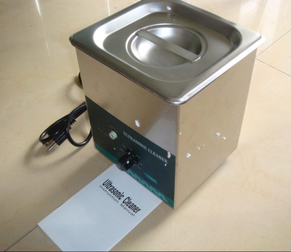 Industrial 2 L 80W Steel Ultrasonic Cleaner/Ultrasonic Baths for Soaking Instruments Dental Lab Cleaning with Timer & Heater SK-YJ-80