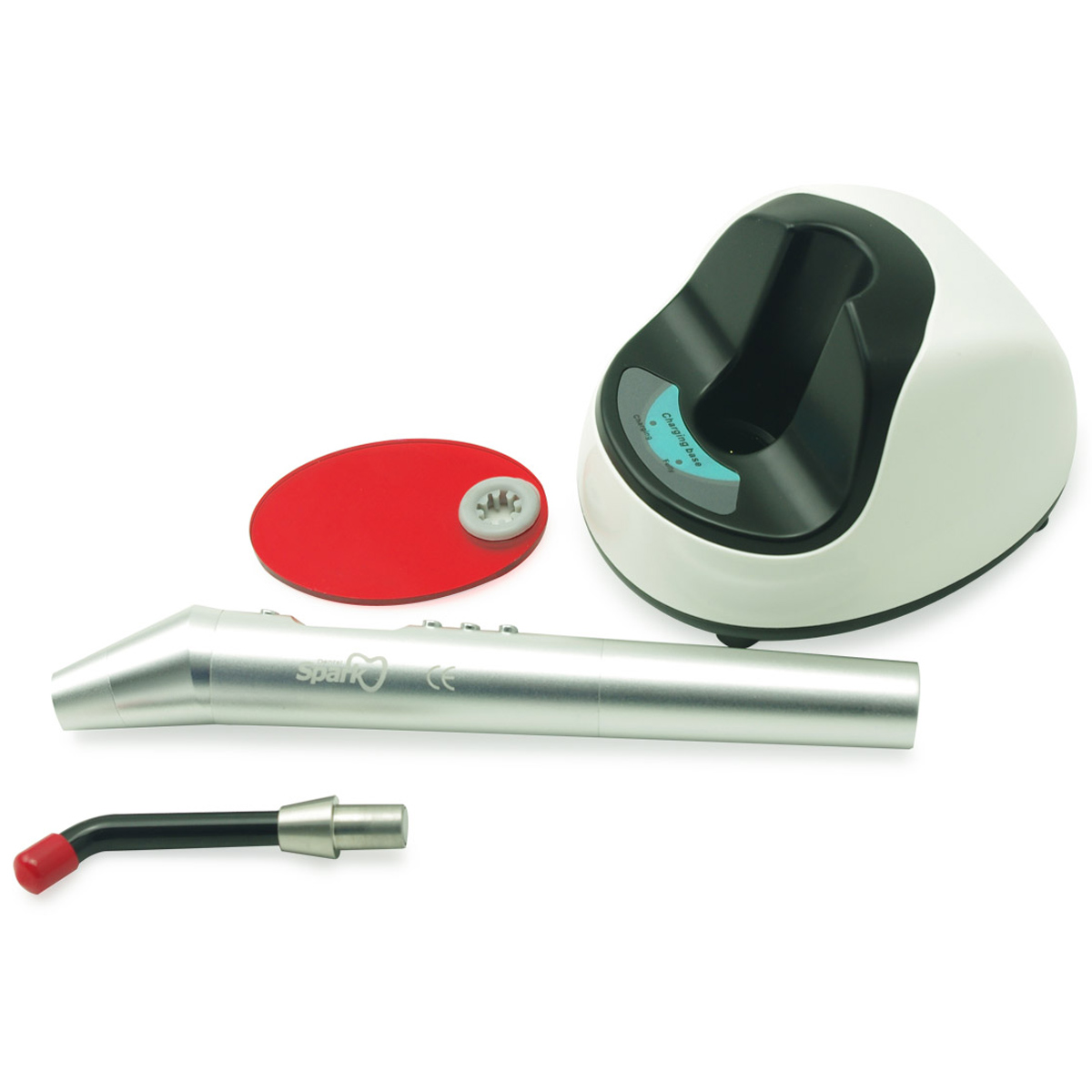 Spark Cordless LED Curing Light with Adjustable Brightness - 1 Count 9 Watt Professional Cure Lamp