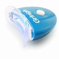 Grin365 los dientes caseros que blanquean el sistema con LED de luz del acelerador - XL kit completo