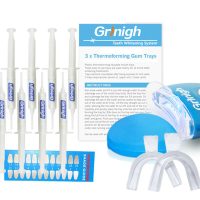 Grin365 casa dentes branqueamento sistema com LED Accelerator Luz - XXL Complete Kit