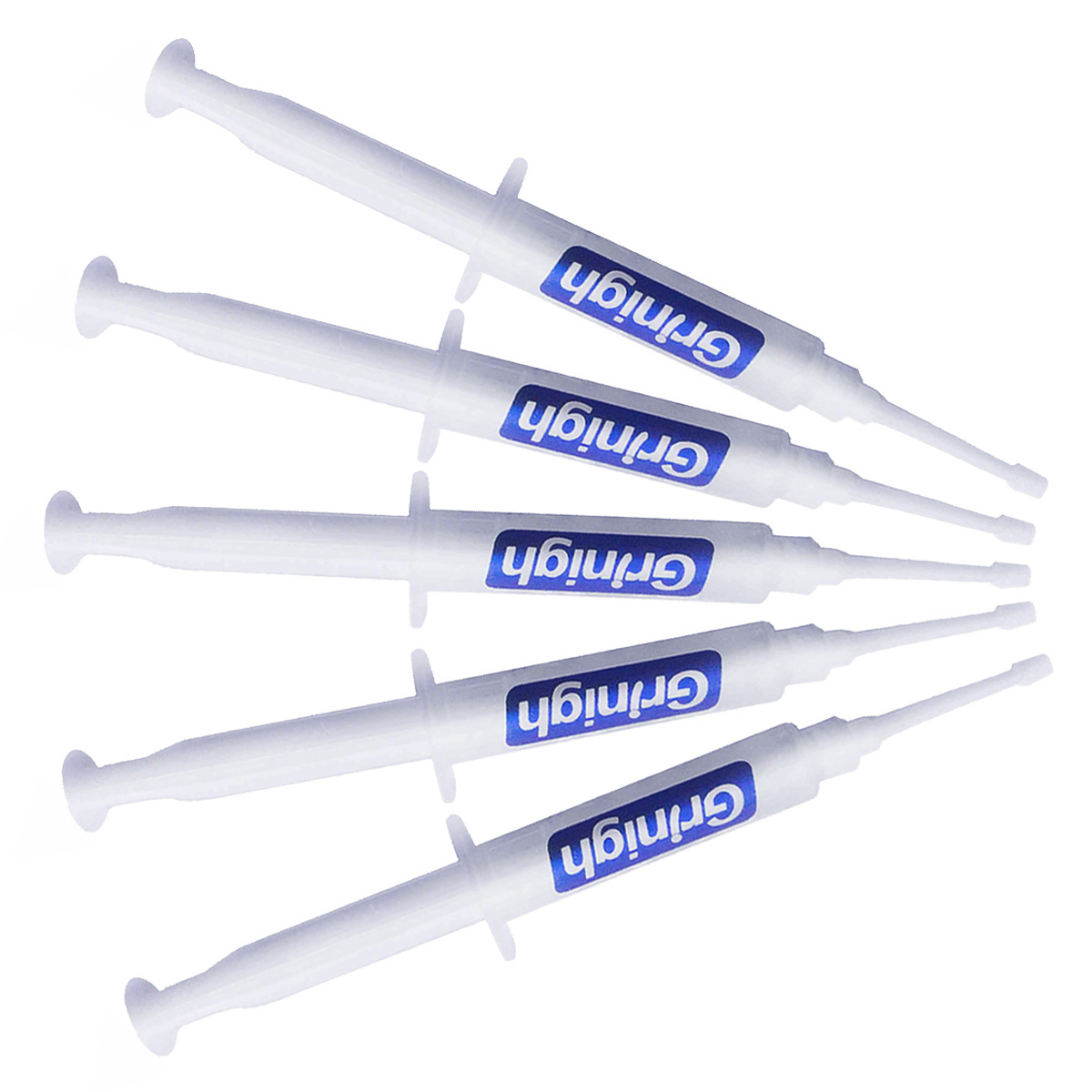 Grin365 Startseite Teeth Whitening Gel mit wiederverwendbarer Spritze Tipps - Refill für Kit mit 33 Behandlungen für Klinische regelmäßige Stärke-Gel(44% Carbamidperoxyd)