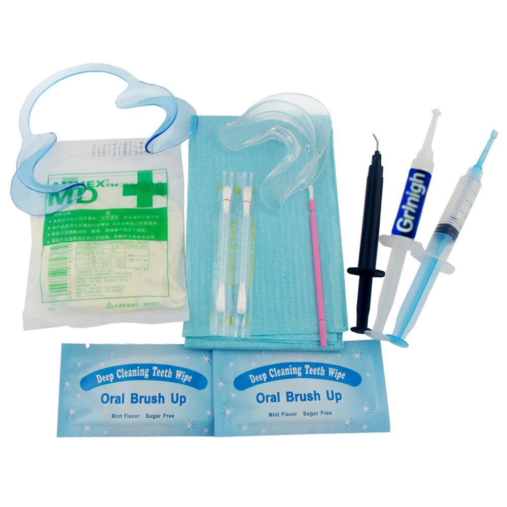 Kit Deluxe del sistema di sbiancamento dentale professionale Grin365