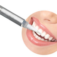 Caneta aplicadora de branqueamento de dentes branca precisa Grin365 com ingredientes naturais - 3 Contagem - Gel de Força Concentrada (6% Peróxido de hidrogênio)