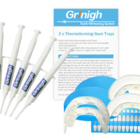 Grin365 casa Teeth Whitening sistema con morbida non-Boil Bocca vassoi - Essentials 2 Kit Person