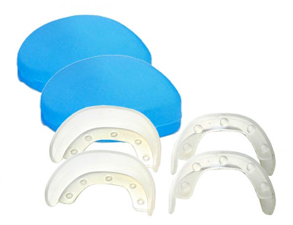 Grin365 Home-tandenbleeksysteem met zachte, niet-kookbare mondbakjes - Essentiële zaken 2 Persoonskit