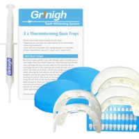 Grin365 casa Teeth Whitening sistema con morbida non-Boil Bocca vassoi - Essentials 2 Kit Person