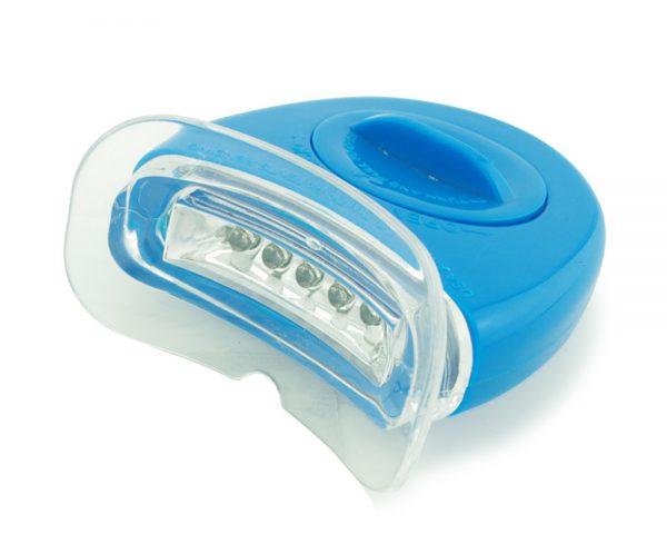 Grin365 Teeth Whitening Accelerator Light with 5 LED tubes - Batteries Included - Blue
