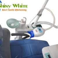 Clinique dentiste dents Blanchiment professionnel Lumière Appliquer Chaise dentaire avec 6 LED Équipement