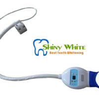 Dental Wybielanie zębów LED Lamp Akcelerator wybielanie Dentysta Clinc z Shadeguide i dwa Gogle