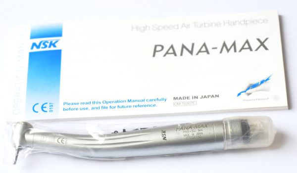 NSK Style PANA-MAX pièce à main dentaire haute vitesse tête standard bouton poussoir paquet de 3 PAX-SU