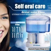 Irrigateur oral dentaire WaterFlosser Plus 11 embouts de jet d'eau et réservoir d'eau de 1000 ml