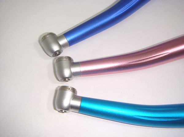 Dental Colorful High Speed Handpiece Stardard Head Push Button Pack of 3 TX-124