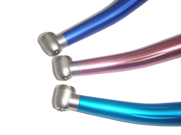Dental Colorful High Speed Handpiece Stardard Head Push Button Pack of 3 TX-124