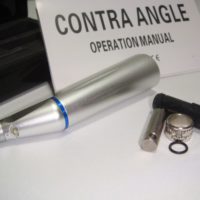 Låg hastighet handstycke Dental LED Fiber Optic Contra Angle Inner Water Spray TX-414-75