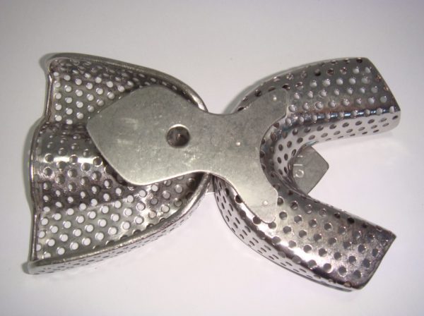 Dentist Impression Trays Set Autoclavable Perfo Denture Instruments Pack of 2 SK-TR03