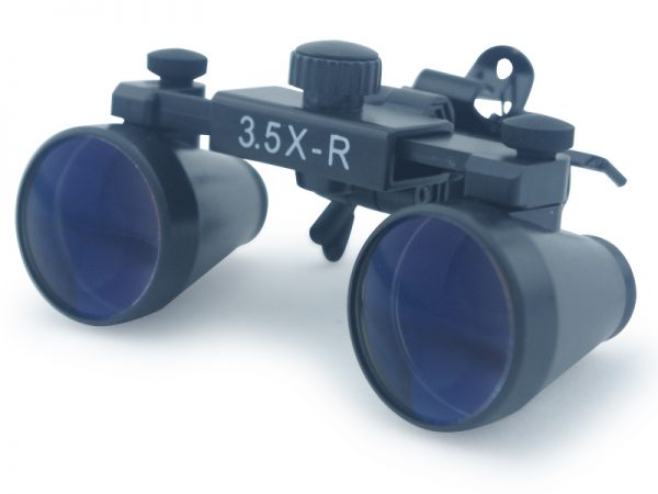 3.5x Magnification Professional Loupes with Clip on Design For Any Frames for Dental, Surgical, Jeweler, or Hobby | Adjustable Pupil Distance Model #CM350CO