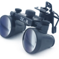 Clipe dental em lupa binocular lupa 3.0 X Ampliação Clip-on CM300