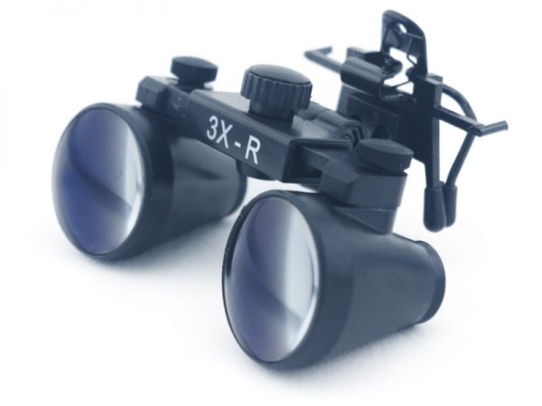 Dental Clip on Magnifying Loupes Binocular Magnifier 3.0 X Magnification Clip-on CM300