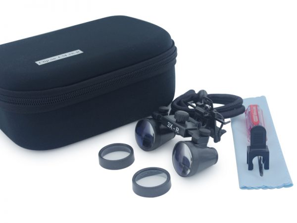 Clip dentaire sur loupes grossissantes Loupe binoculaire 3.0 Pince à grossissement X CM300