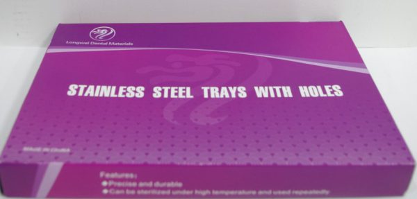 Superior Dentistry Metal Impression Mouth Tray Edentulous Set Solid Equipments SK-TR01