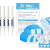 مجموعة تبييض الأسنان Grin365 مع جل إعادة التمعدن