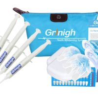 Grin365 Accueil Blanchiment des dents système avec des lumières LED Accelerator - Commodité 2 personne Kit