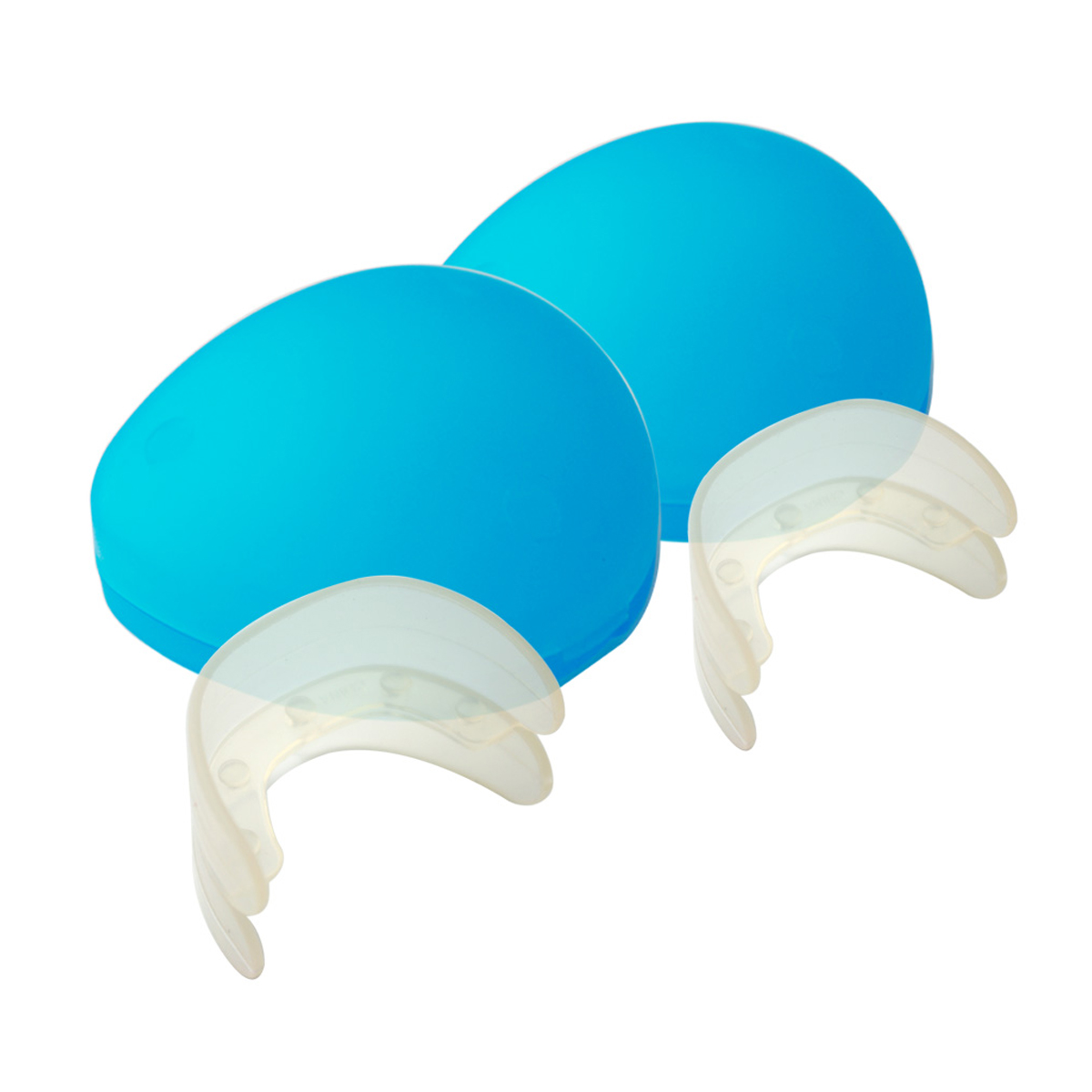 Grin365 preciso Branco 2 Pessoa Teeth Whitening aplicador Kit com a boca Bandejas