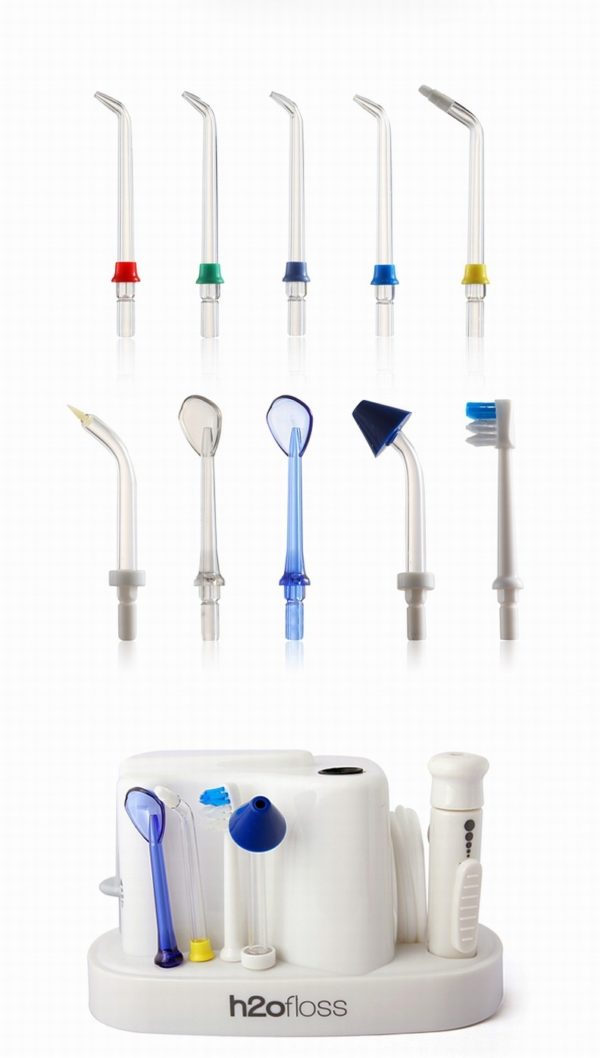 Dental WaterFlosser orale Irrigator Più 11 pezzi del getto di acqua Consigli e 1000ml Serbatoio