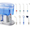 Dental WaterFlosser Oral Irrigator Plus 11 szt Water Jet Tips And Water Tank 1000ml