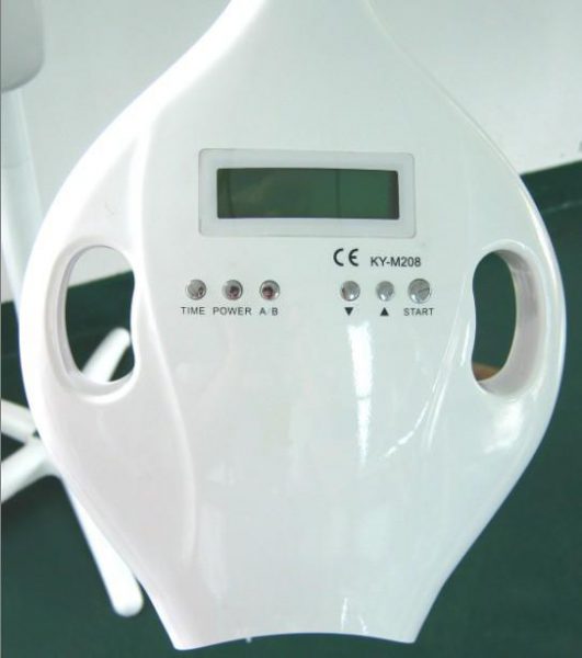 LED Teeth Whitening Lamp Laser Tooth Bleaching Systems Build in Model with 20 Kleurenschaduwgids